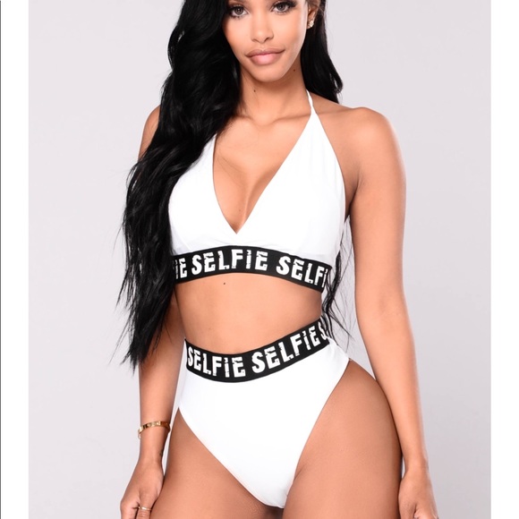 fashion nova white bathing suit